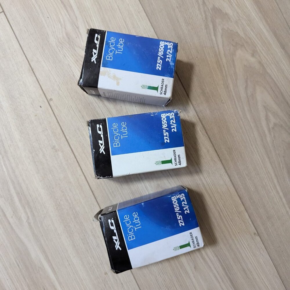 XLC Schrader Valve Bicycle Tubes 27.5/650B